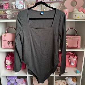 Gray Bodysuit